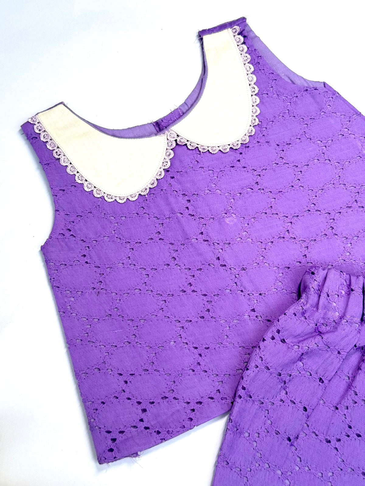 WONDERLAND- NY003 LAVENDER Hakoba Co-ord Set