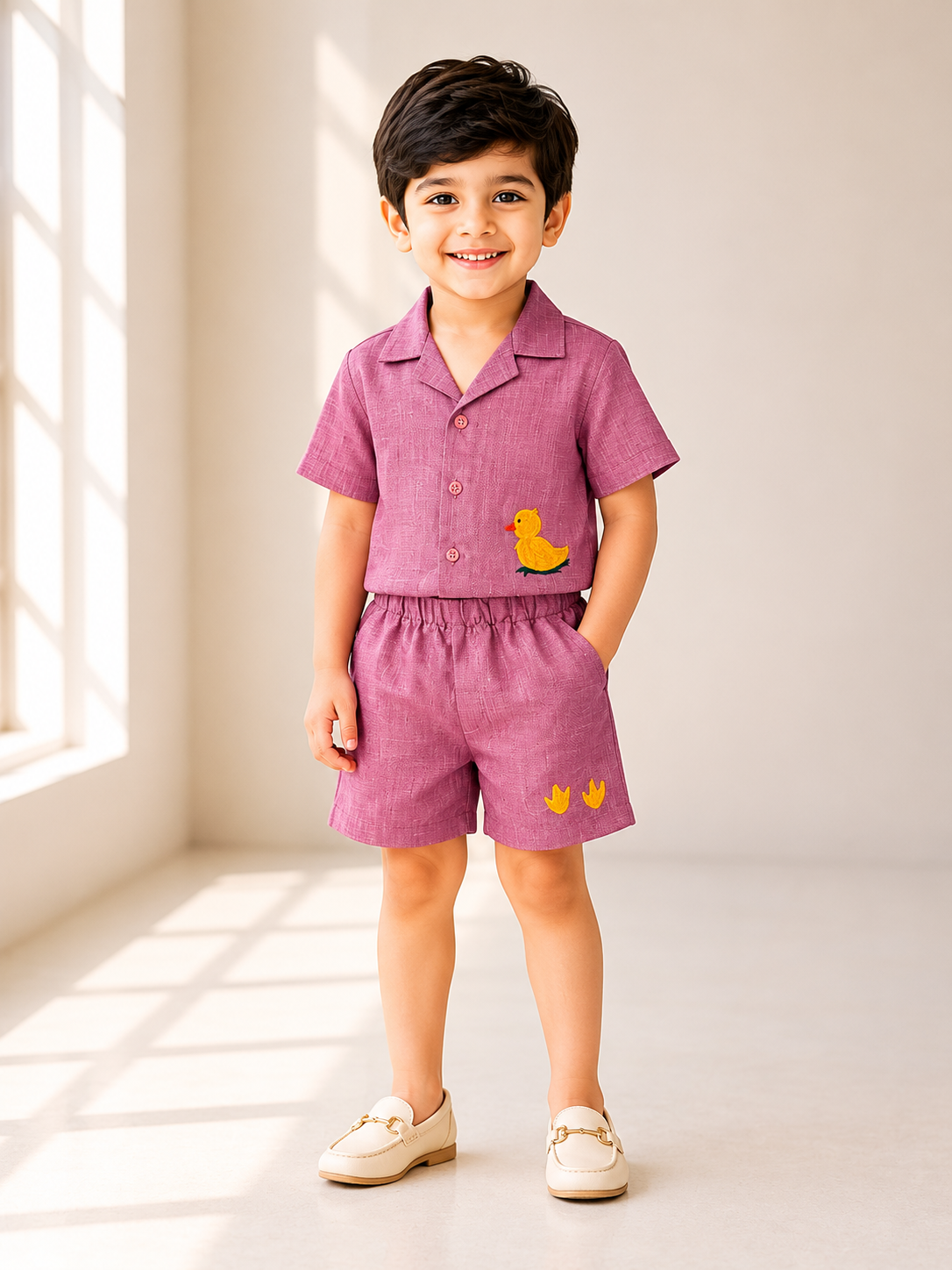 DAILY PLAY- NSC013-DUCK CUBBY  CO-ORD SET