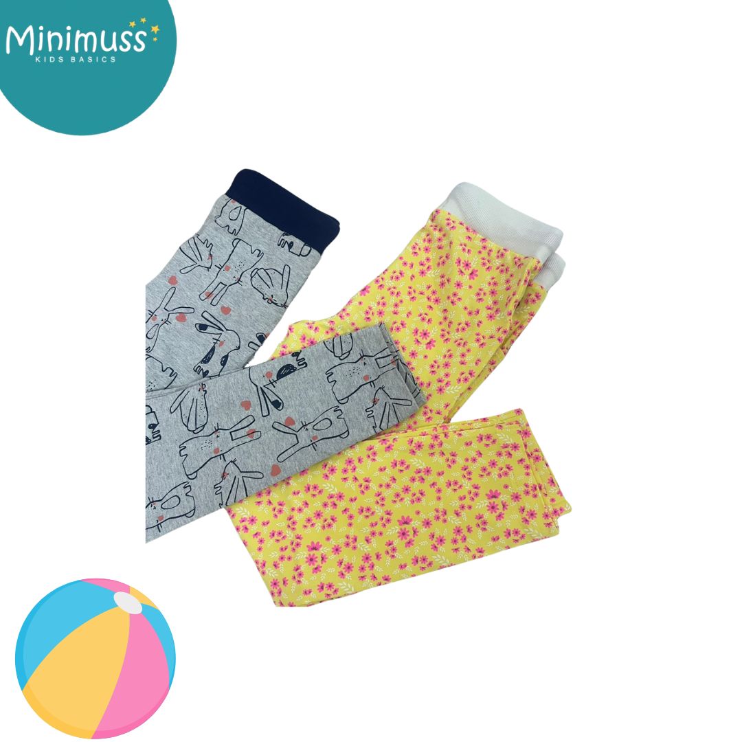 SSS63 9Y ASSOTRTED LEGGINGS (PANT SET OF 2)