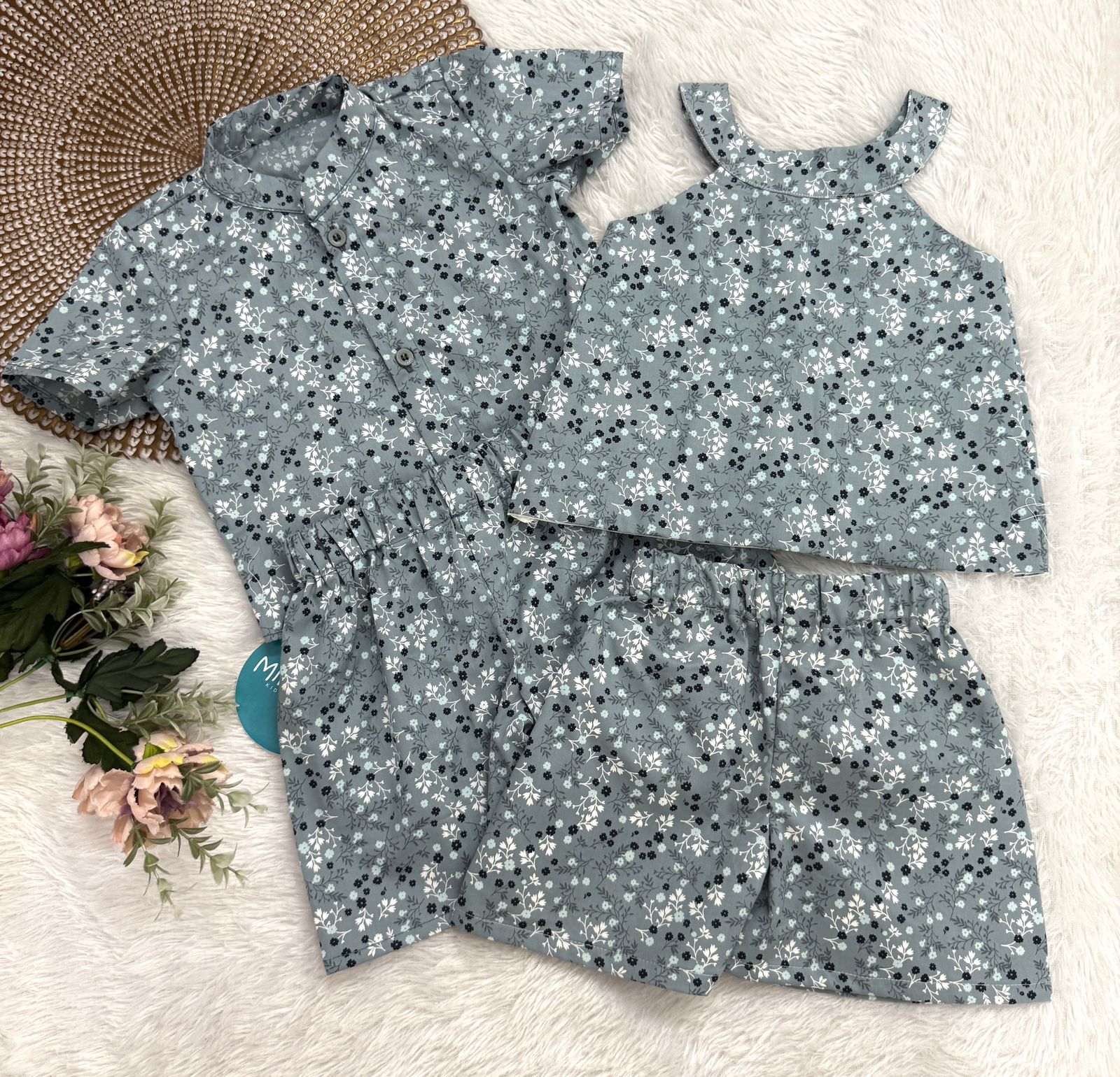 STUNNING SIBILING -SS05 GREY BOYS SET