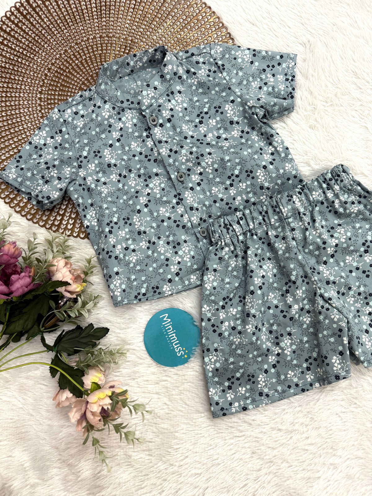 STUNNING SIBILING -SS05 GREY BOYS SET