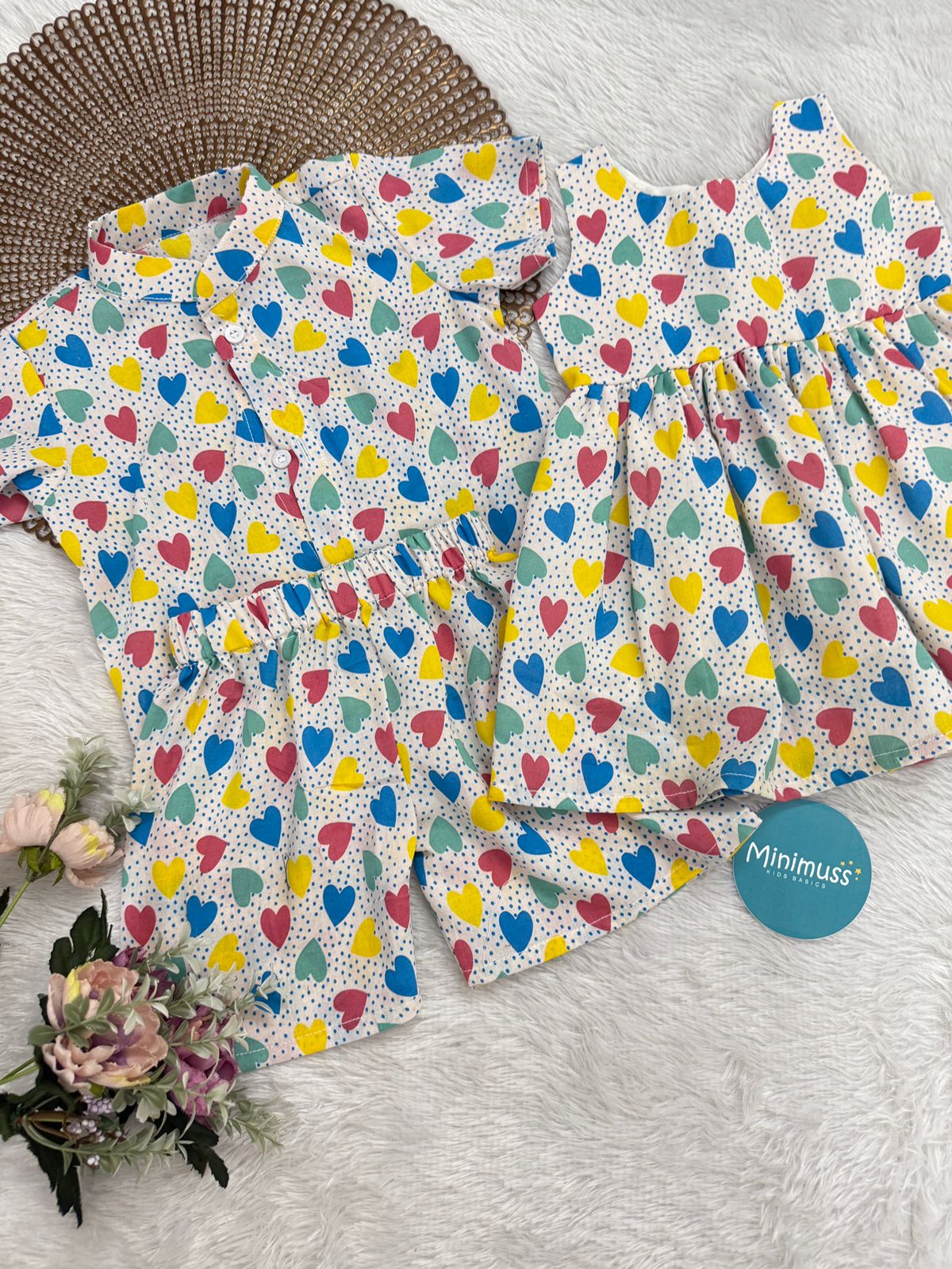 STUNNING SIBILING -SS03 HEARTS BOYS SET