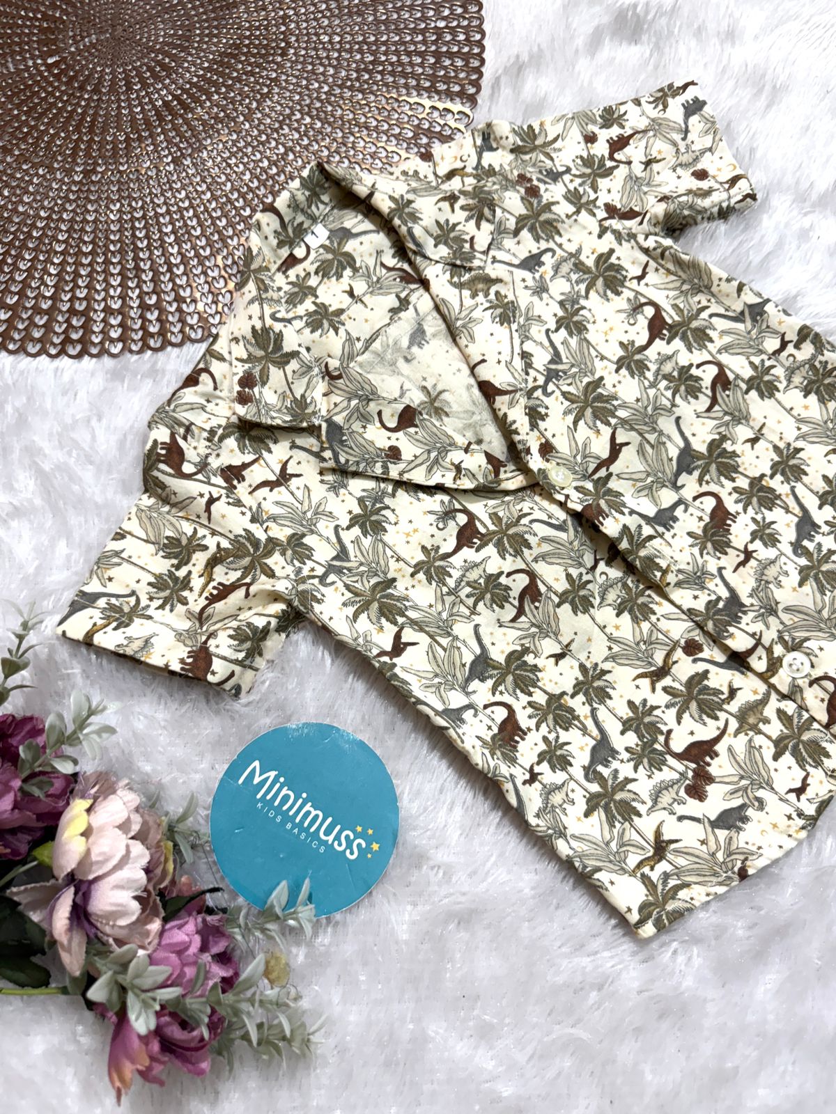 TINY TOT -DC069 DINO SHIRT