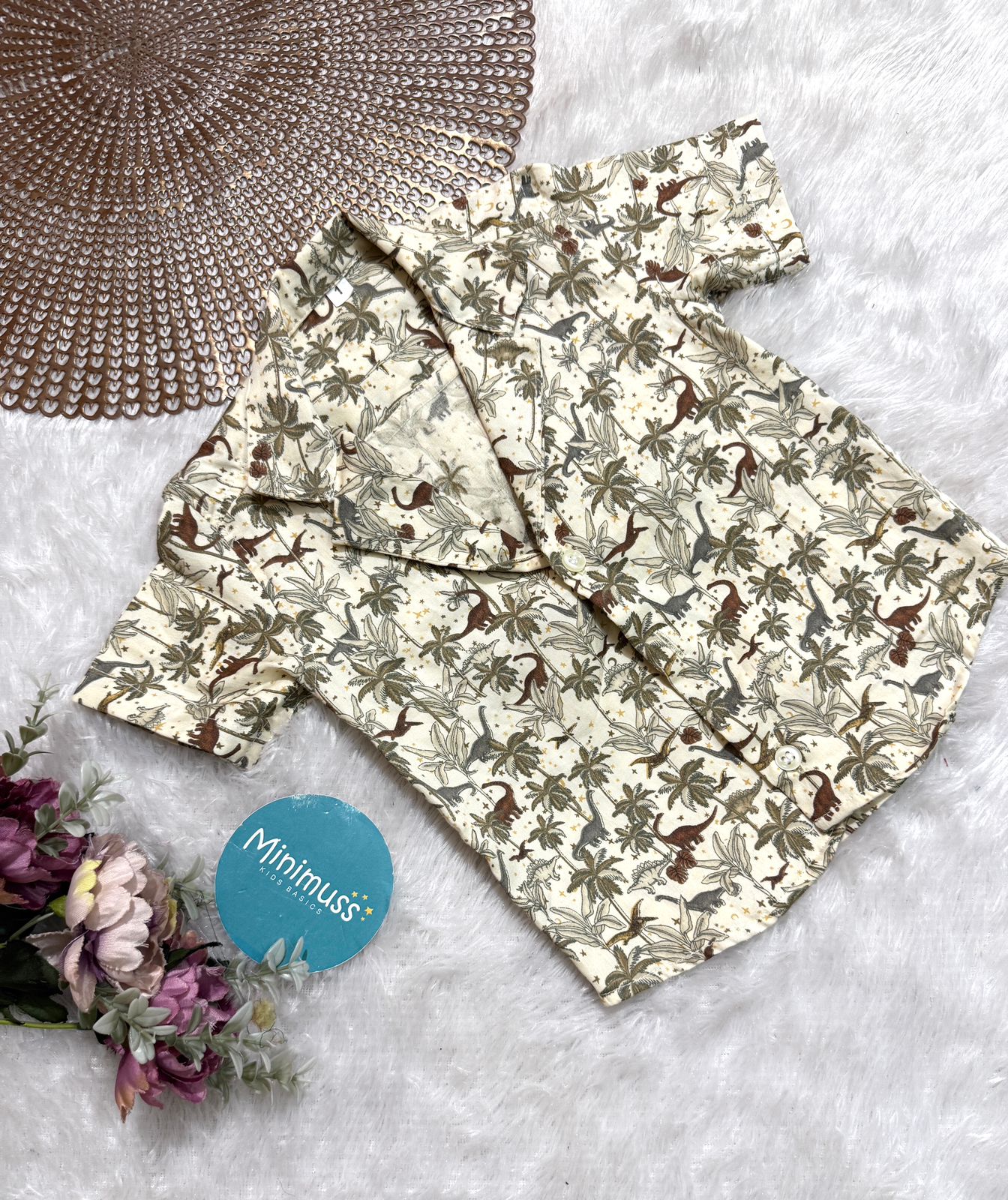 TINY TOT -DC069 DINO SHIRT