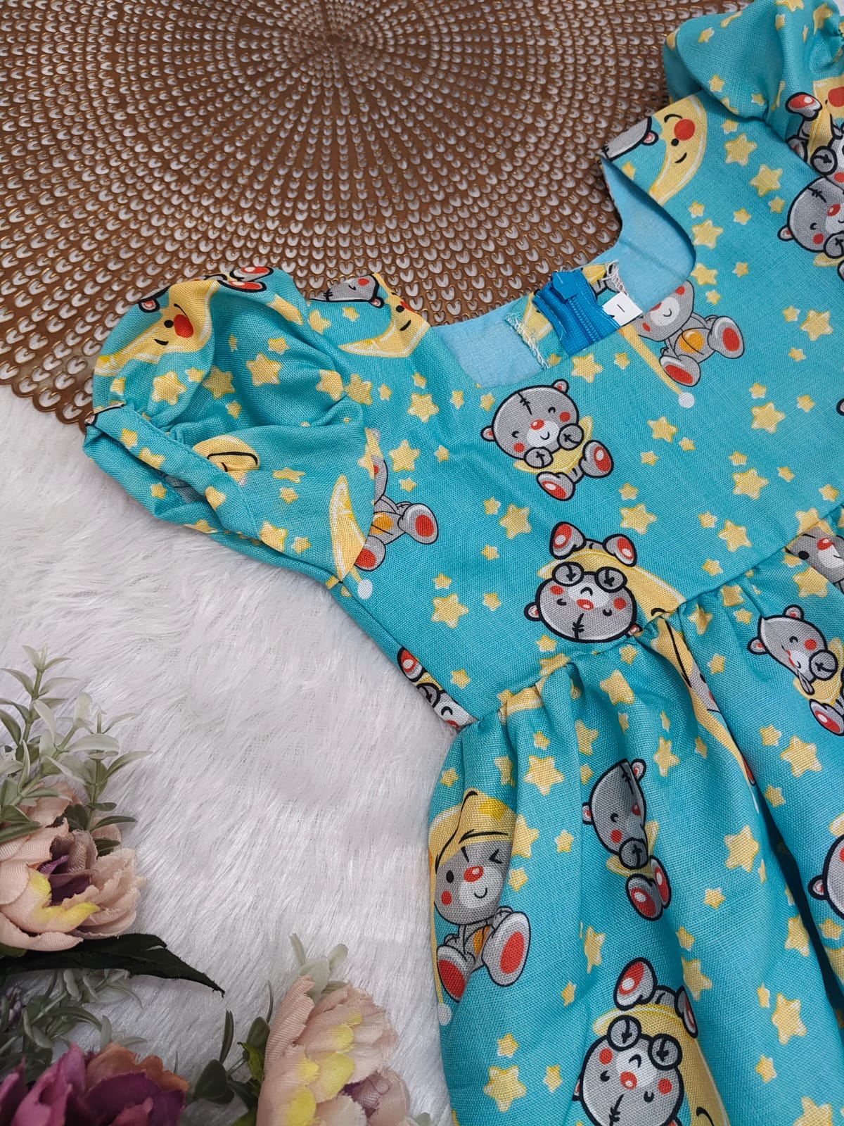 SSS07 TEDDY FROCK 1 YR