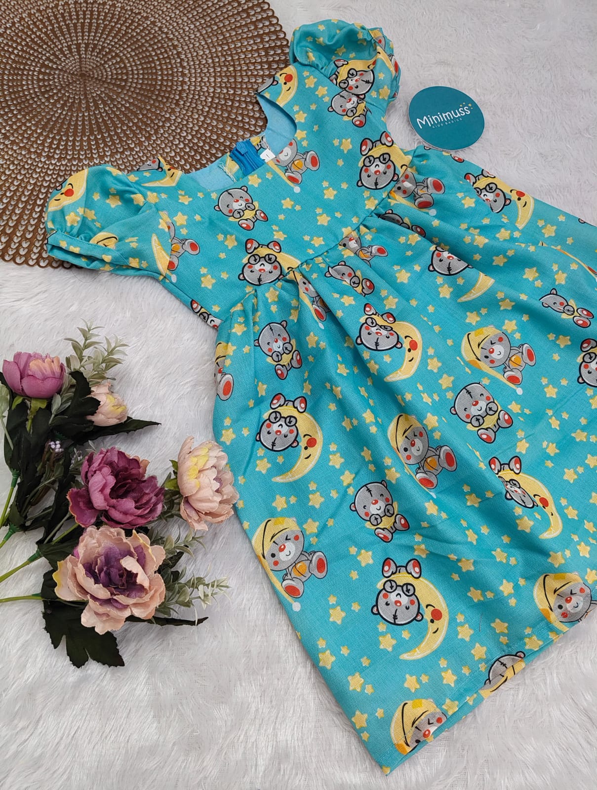 SSS07 TEDDY FROCK 1 YR