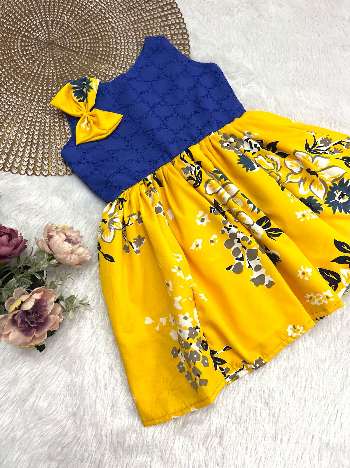 F12 JILL JILL ROYALBLUE HAKOBA FROCK