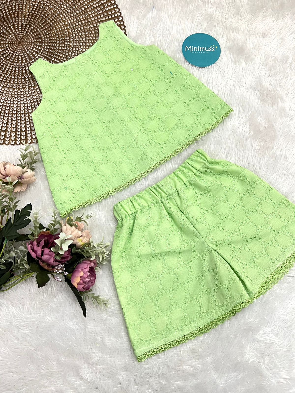 WONDERLAND- C90 MINT GREEN HAKOBA CO-ORD SET