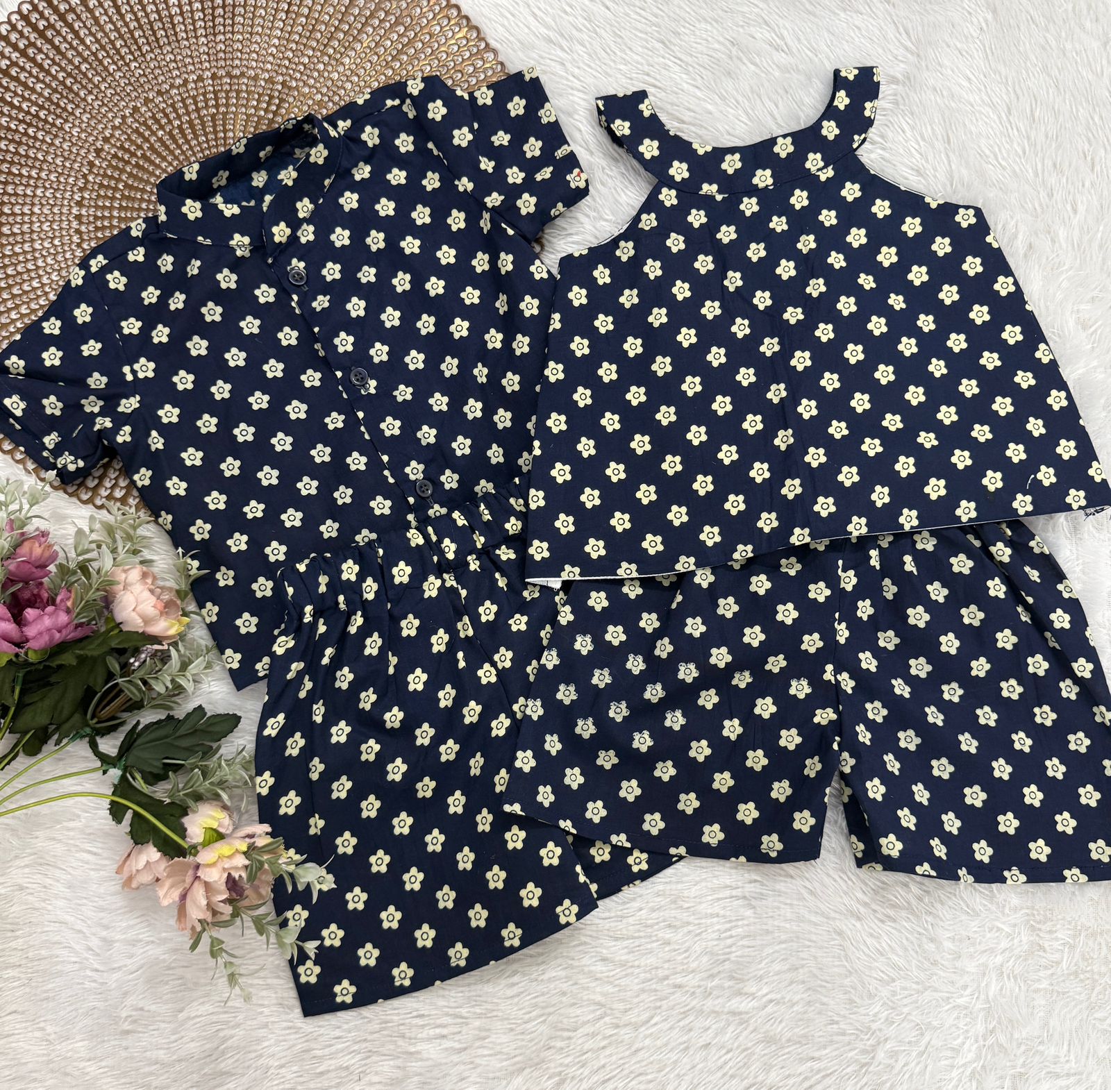 STUNNING SIBILING -SS04 NAVYBLUE BOYS SET