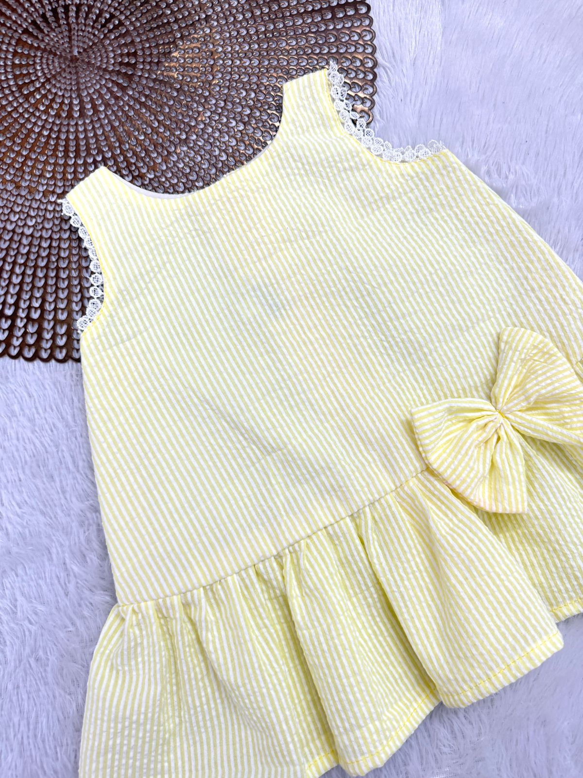 BABY DOLL -F09-  YELLOW FROCK