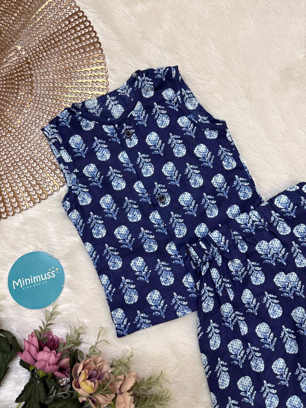 DAILY PLAY- DC027 BLUE COORD SET