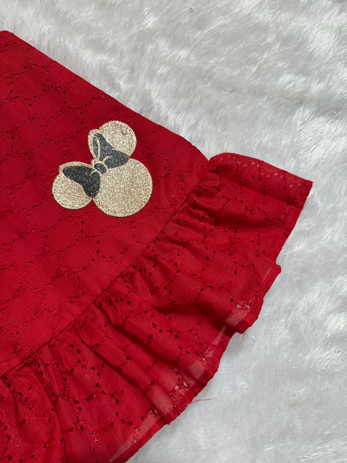 MINNIE EDIT- DC044 RED HAKOBA FROCK