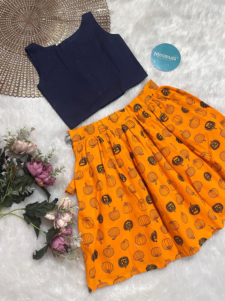 PUMPKIN-S3-TOP AND SKIRT