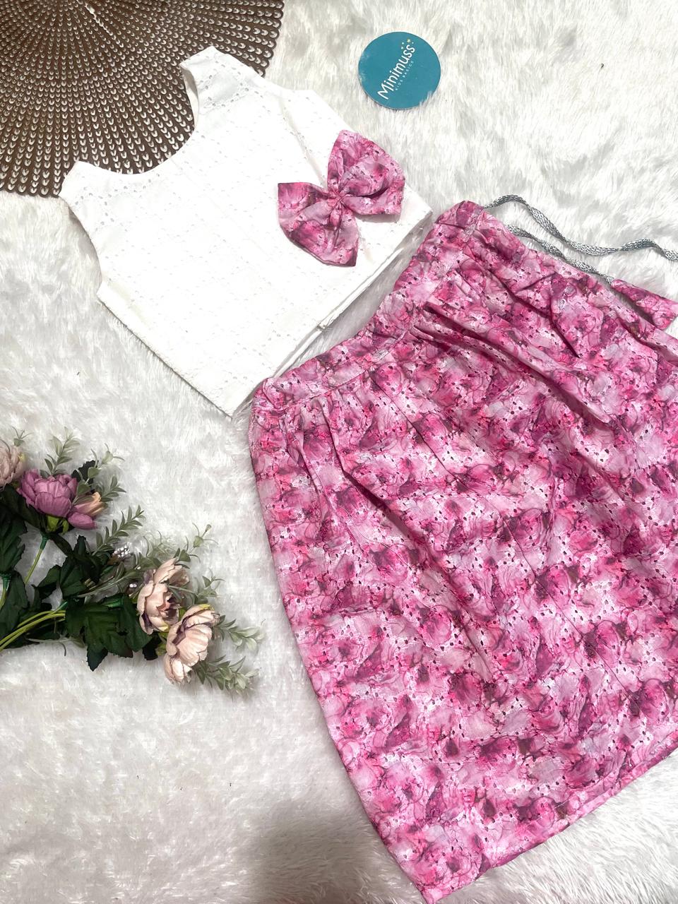 ROSIRA-S23 TOP AND SKIRT