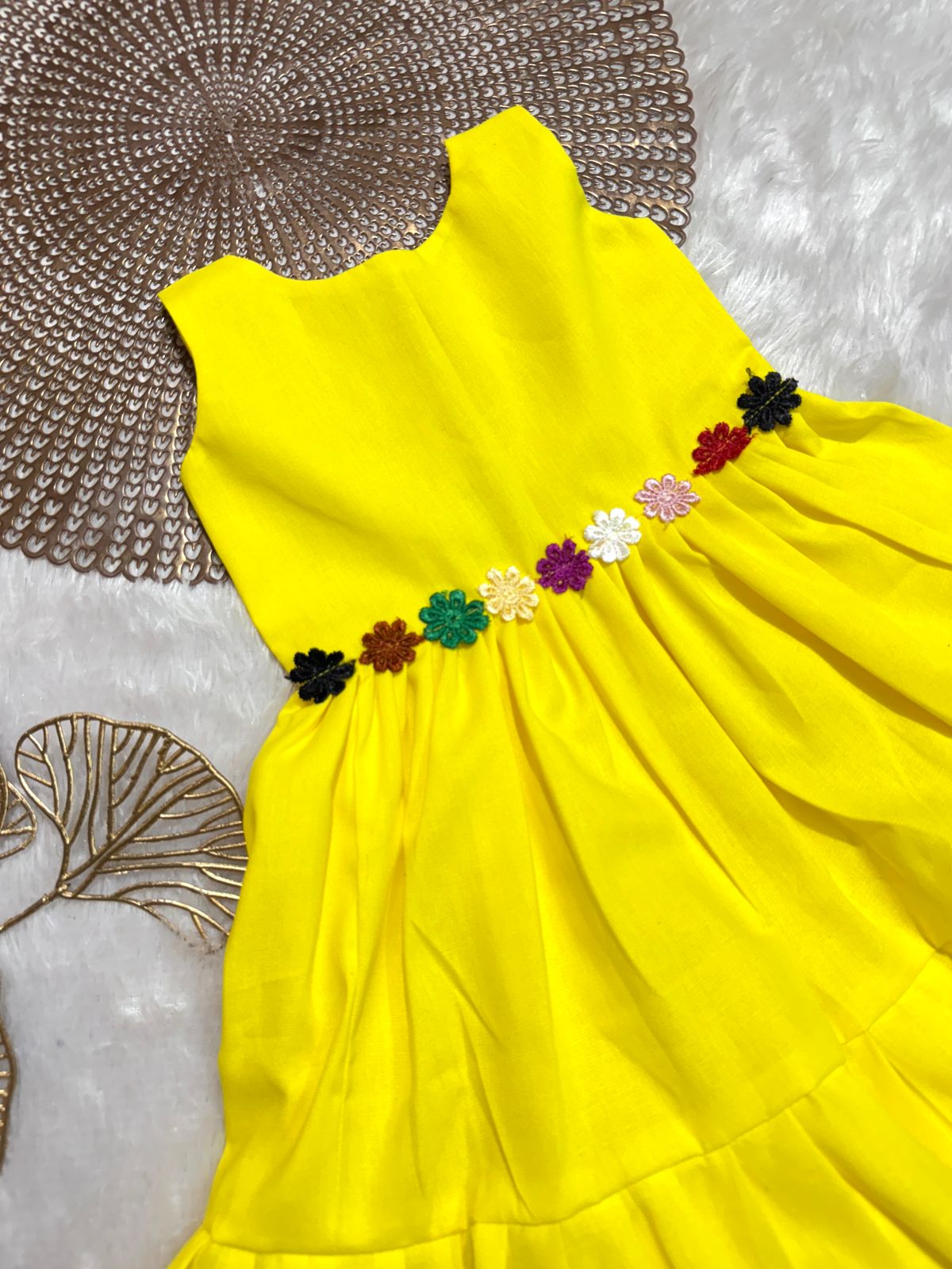 LOVELY LILY - DC092 YELLOW FROCK