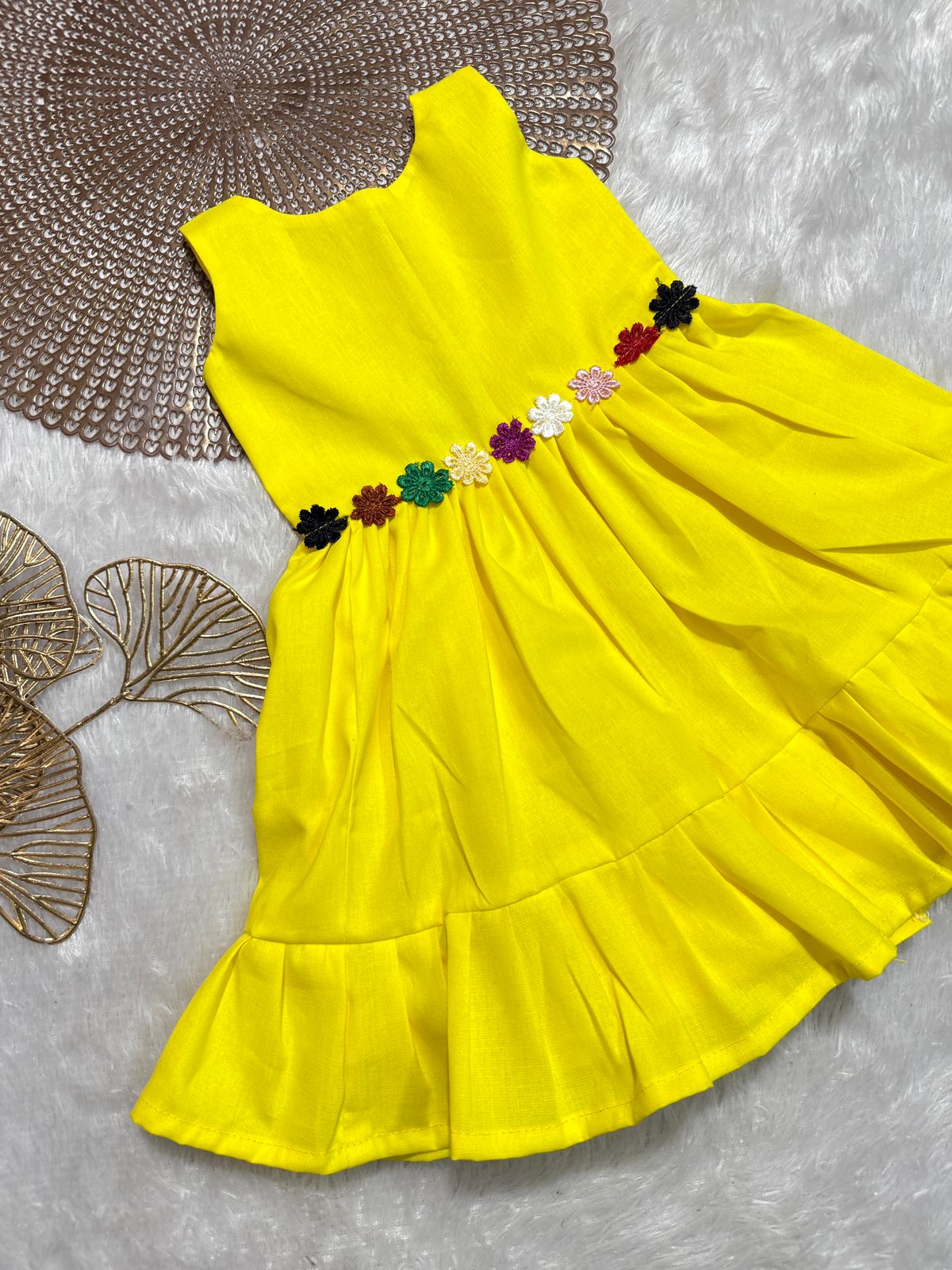 LOVELY LILY - DC092 YELLOW FROCK