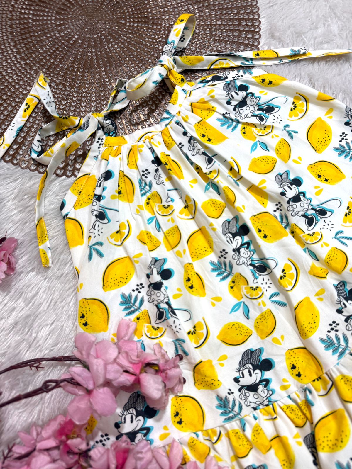 MINI GLOW- CP022 MINNIE  KNOTTED FROCK