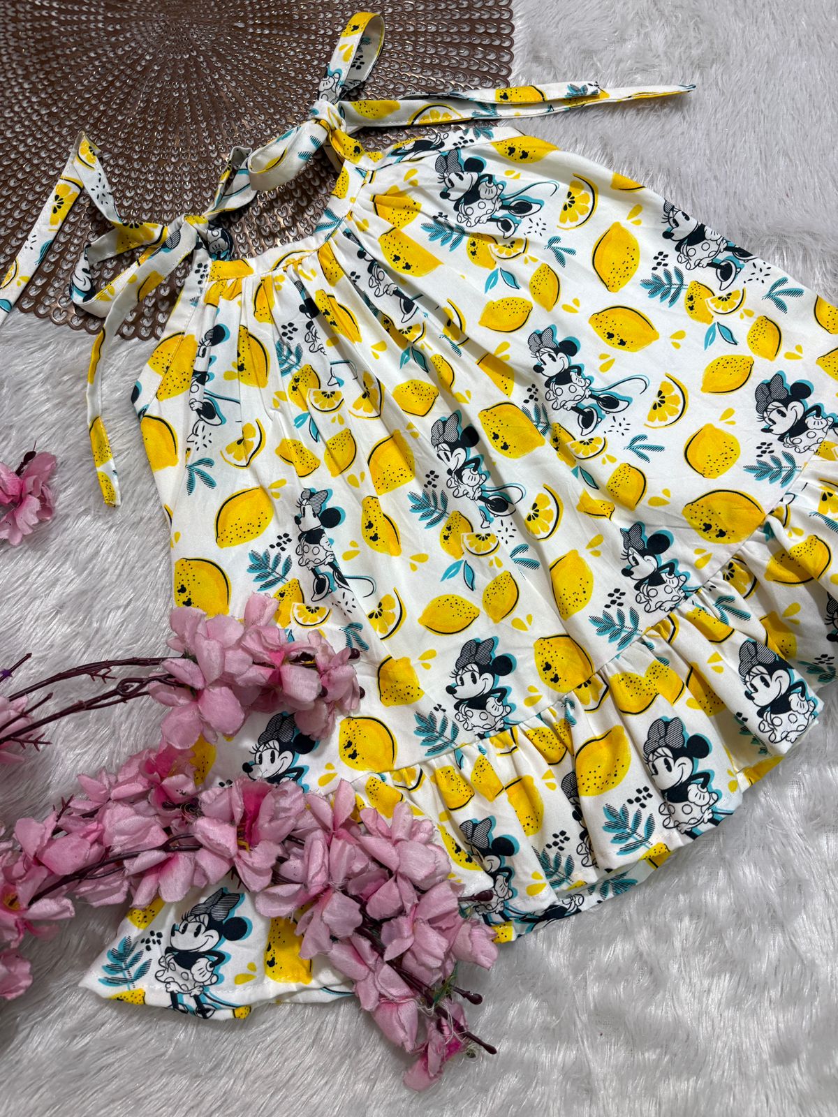 MINI GLOW- CP022 MINNIE  KNOTTED FROCK