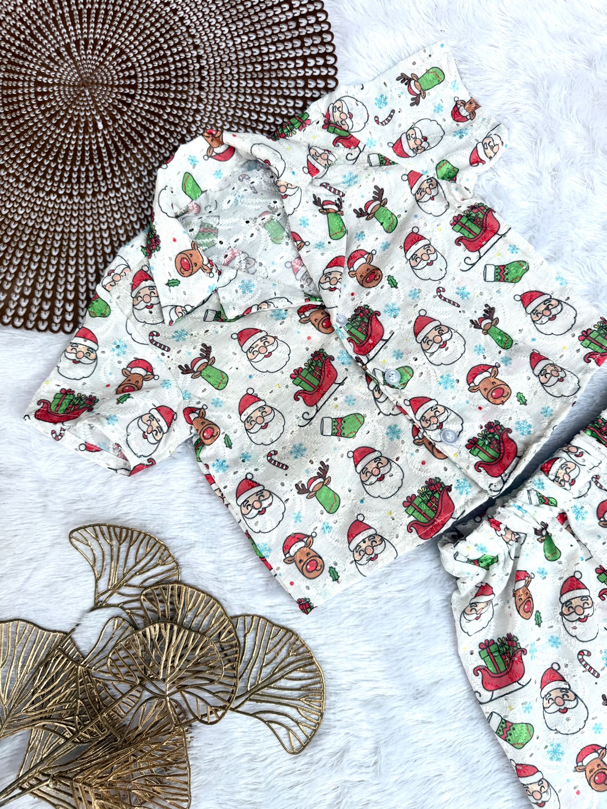 MERRY MINIMUSS- CP038-WHITE GIFT BOYS CO-ORD SET