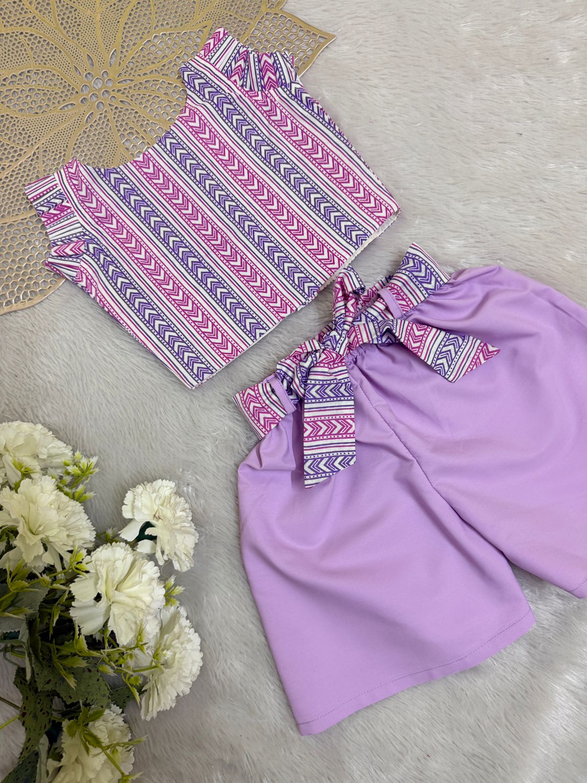 Twinkle - FS036- LAVENDER CO-ORD SET