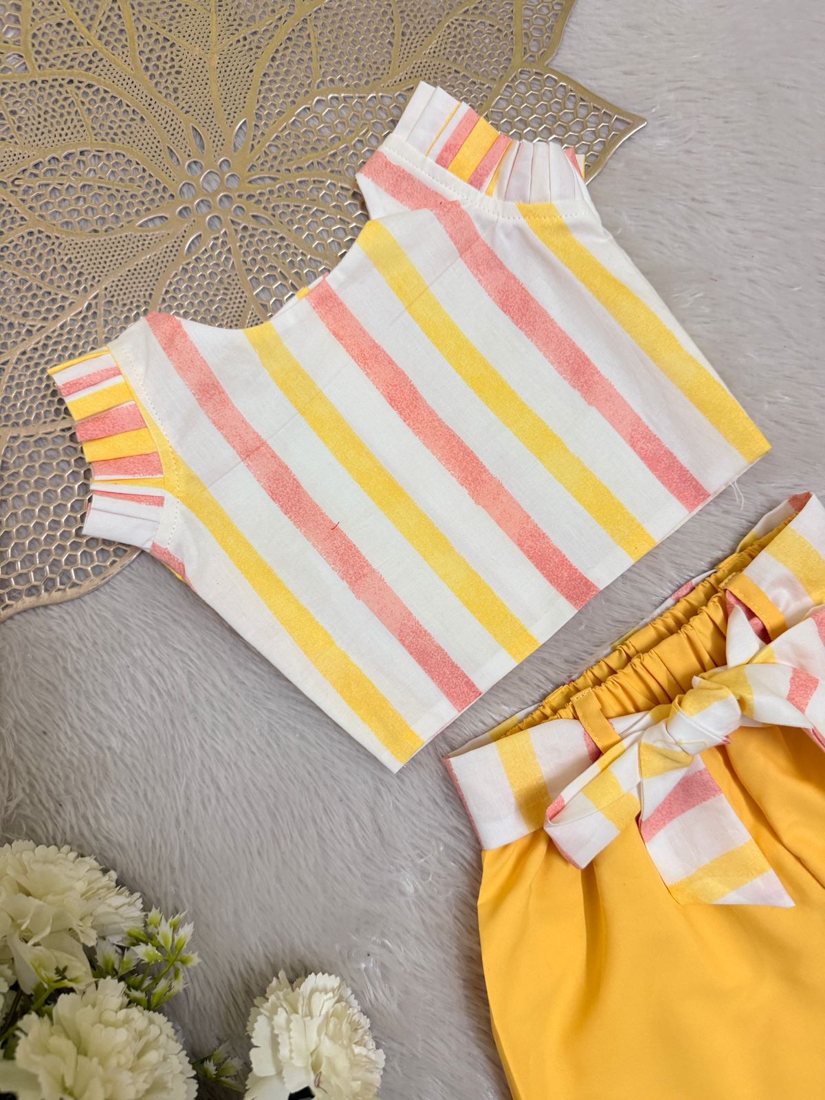 Twinkle - FS038- YELLOW CO-ORD SET