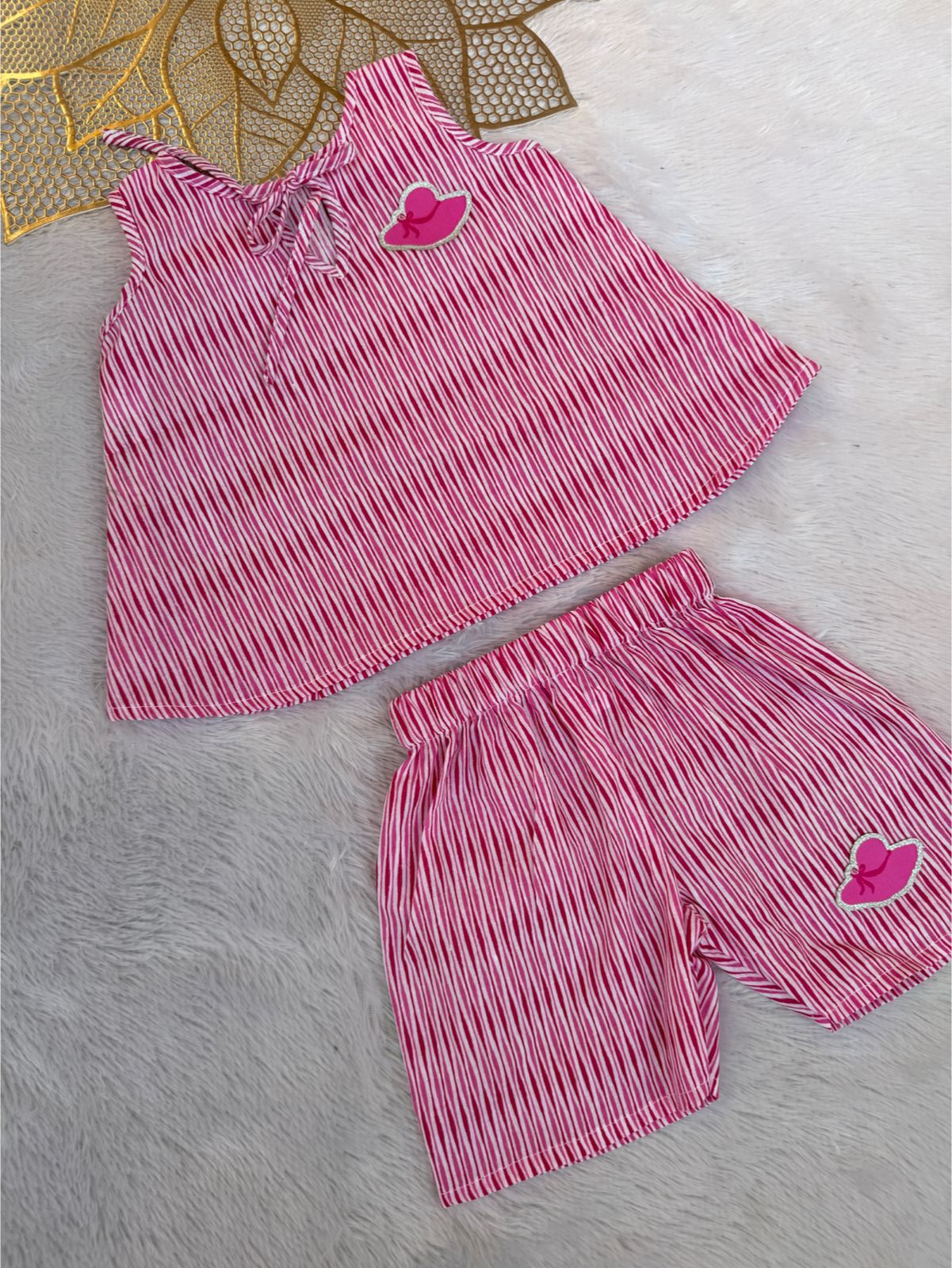 Twinkle - FS042- PINK COORD SET
