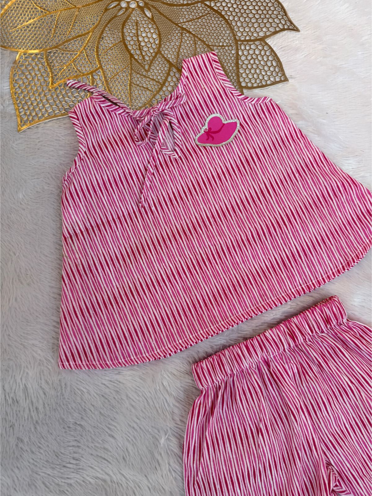 Twinkle - FS042- PINK COORD SET