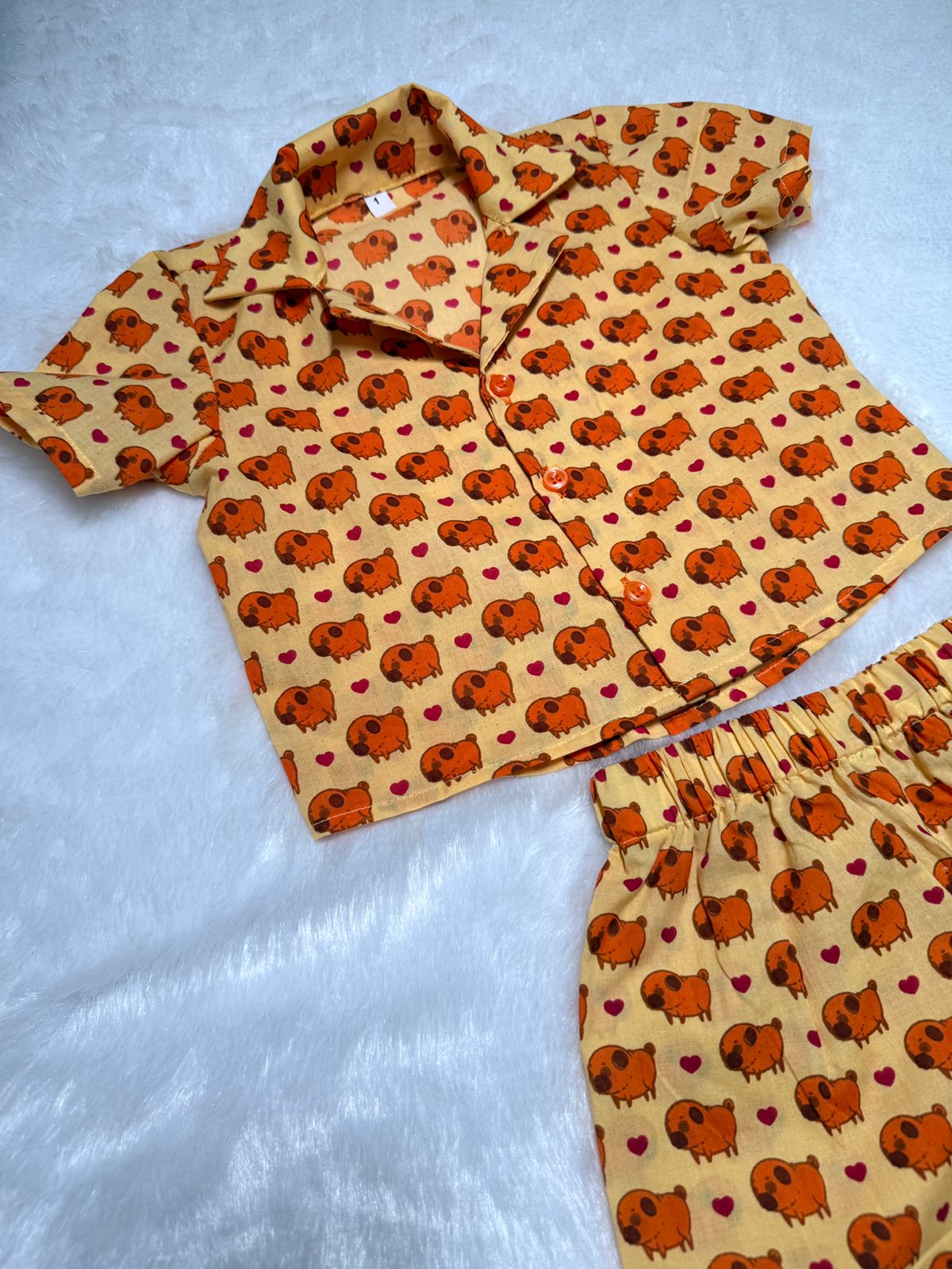 DAILY PLAY- U009 YELLOW PIG CO-ORD SET