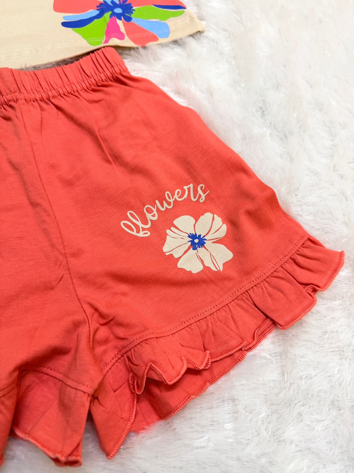 HAPPY LITTLES-HL013 - CAEAM SHORT SET