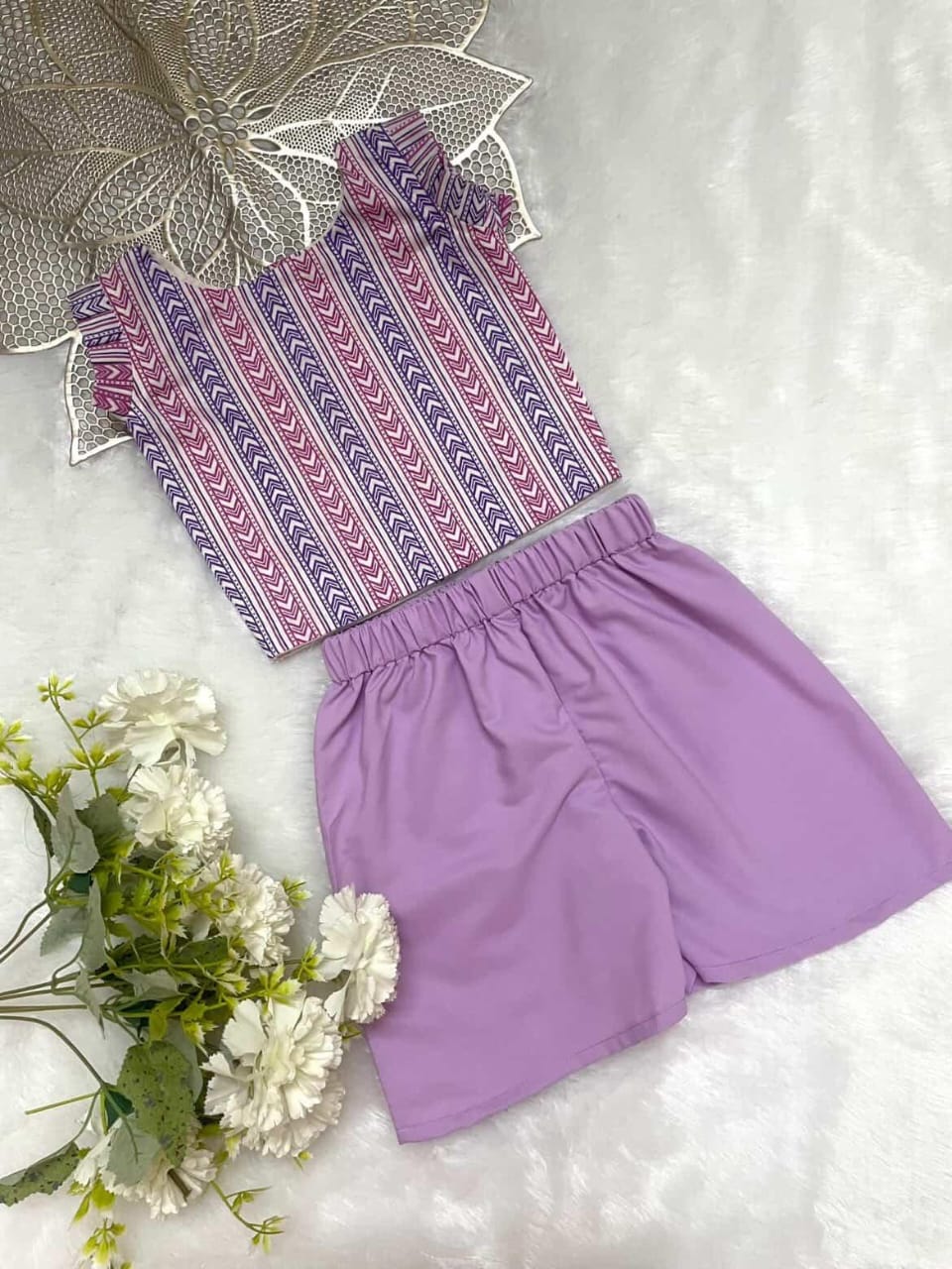 Twinkle - FS036- LAVENDER CO-ORD SET