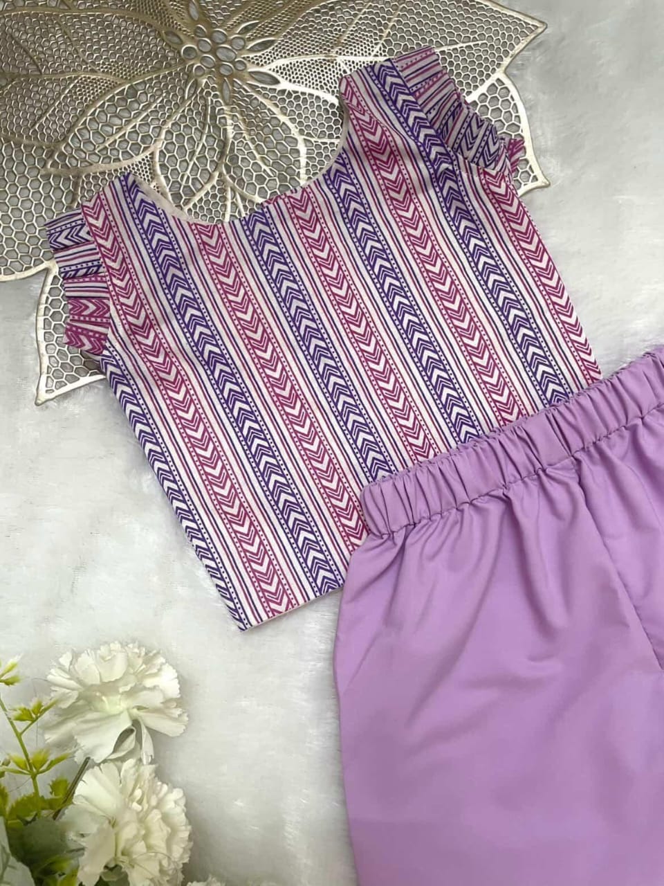 Twinkle - FS036- LAVENDER CO-ORD SET