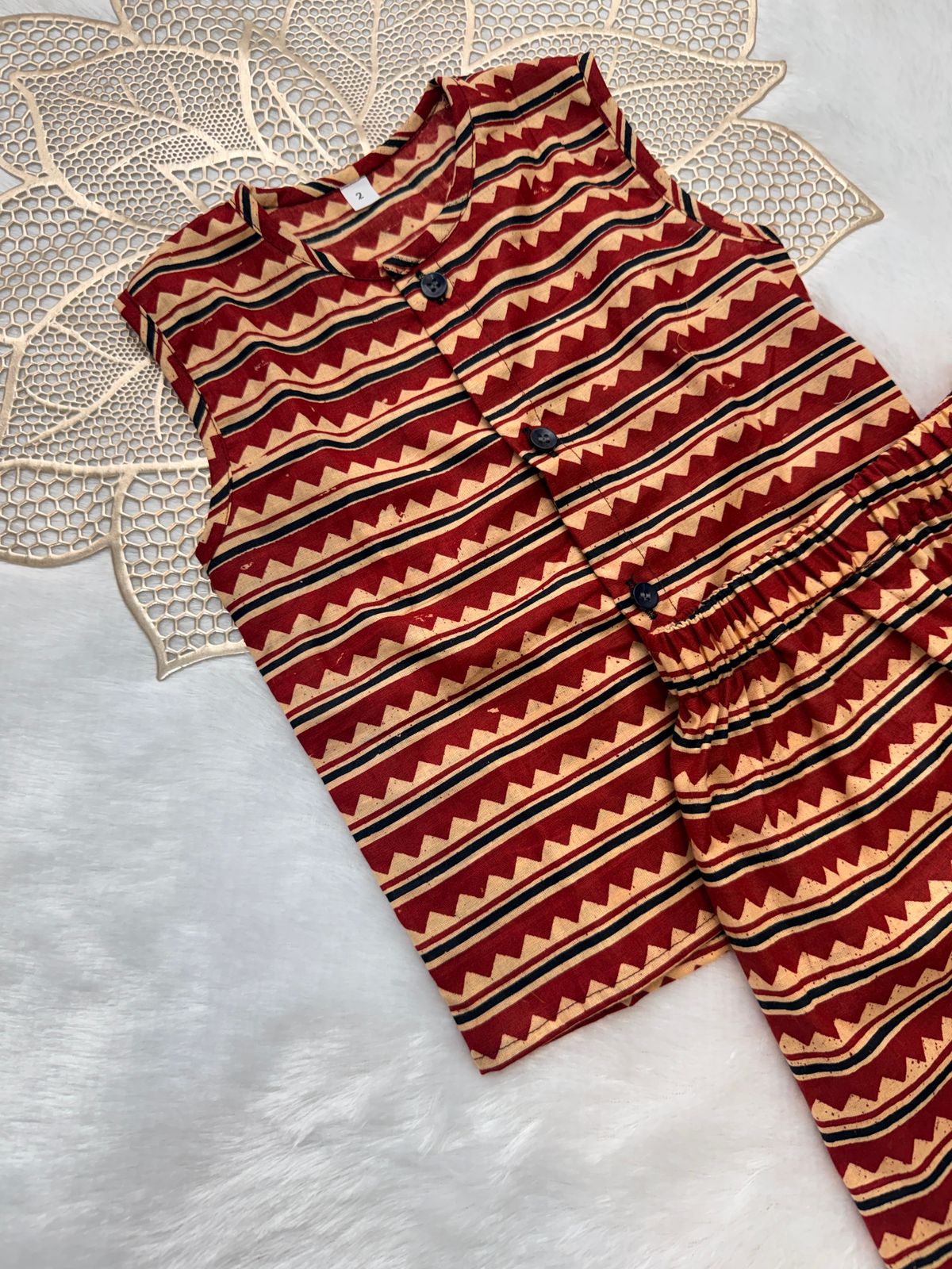 SUMMER -SC004- BRICK COORD SET