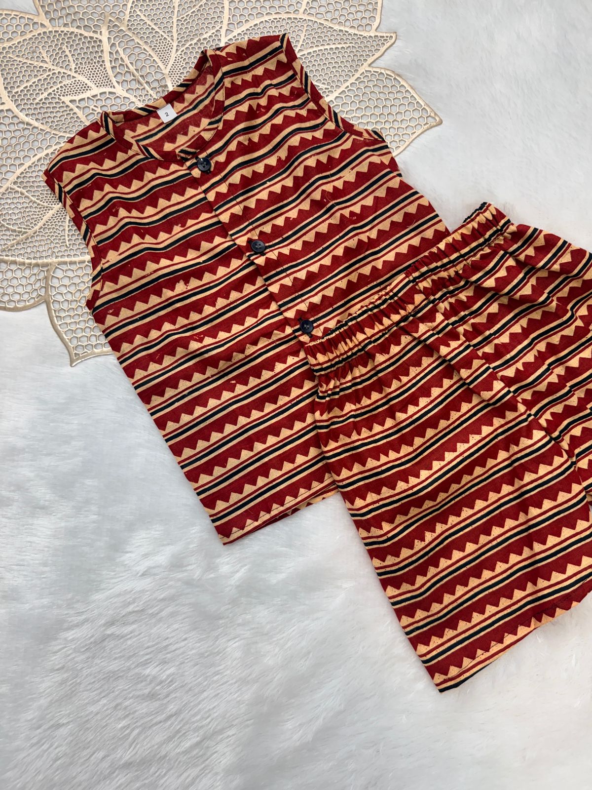 SUMMER -SC004- BRICK COORD SET