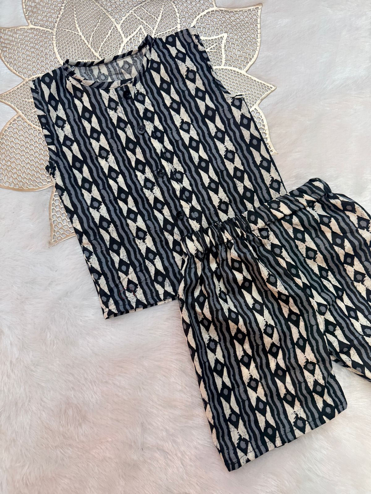 SUMMER -SC108-GREY COORD SET