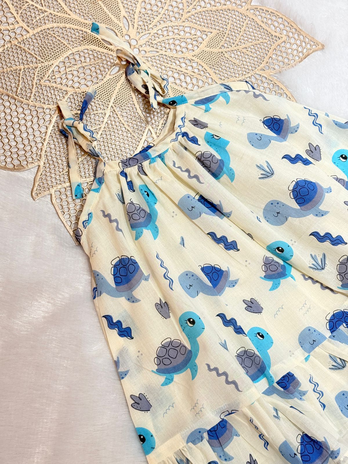 MINI GLOW- SC414- BLUE TORTOISE  FROCK