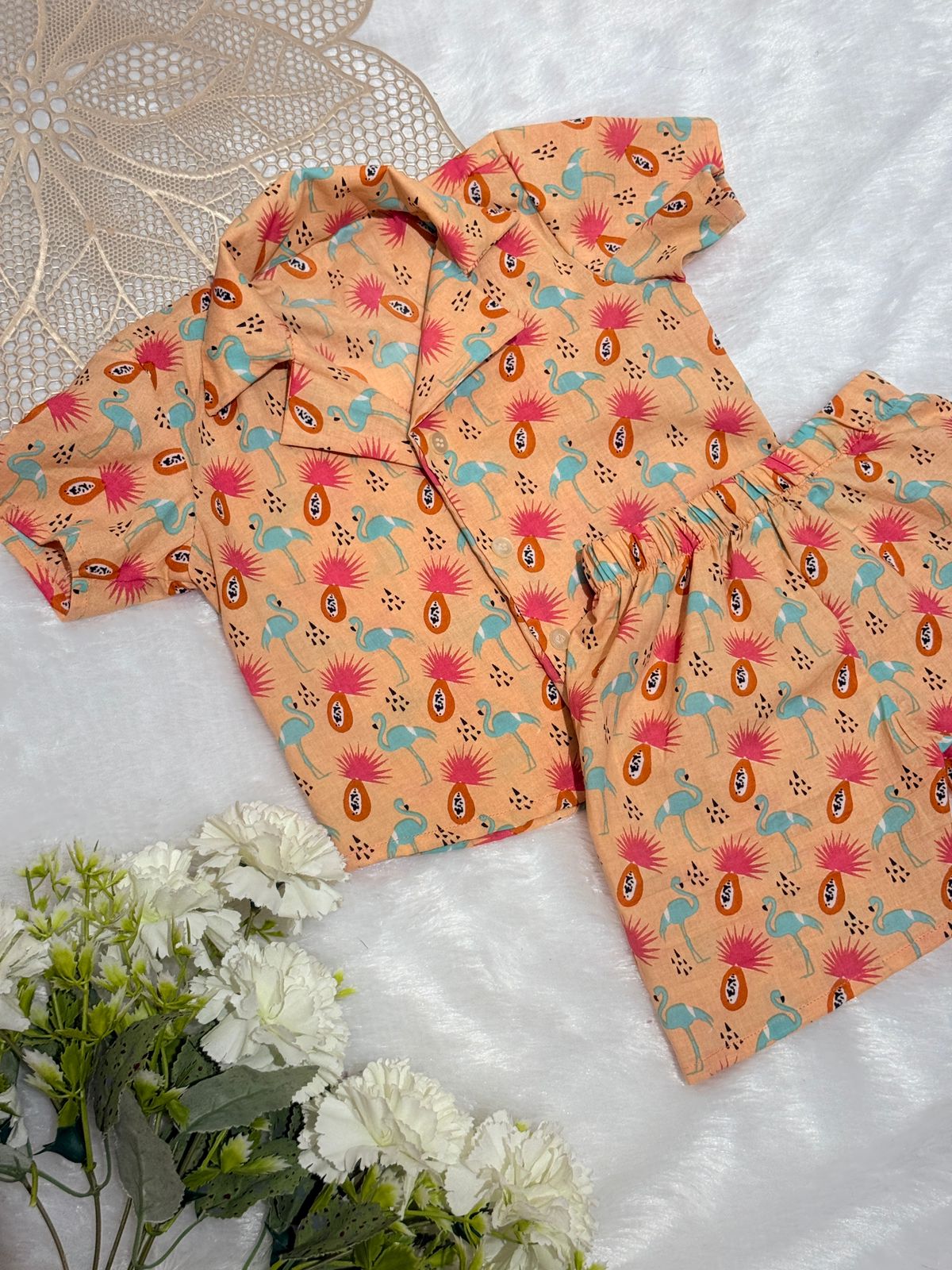 DAILY PLAY- SS607 PEACH CO-ORD SET