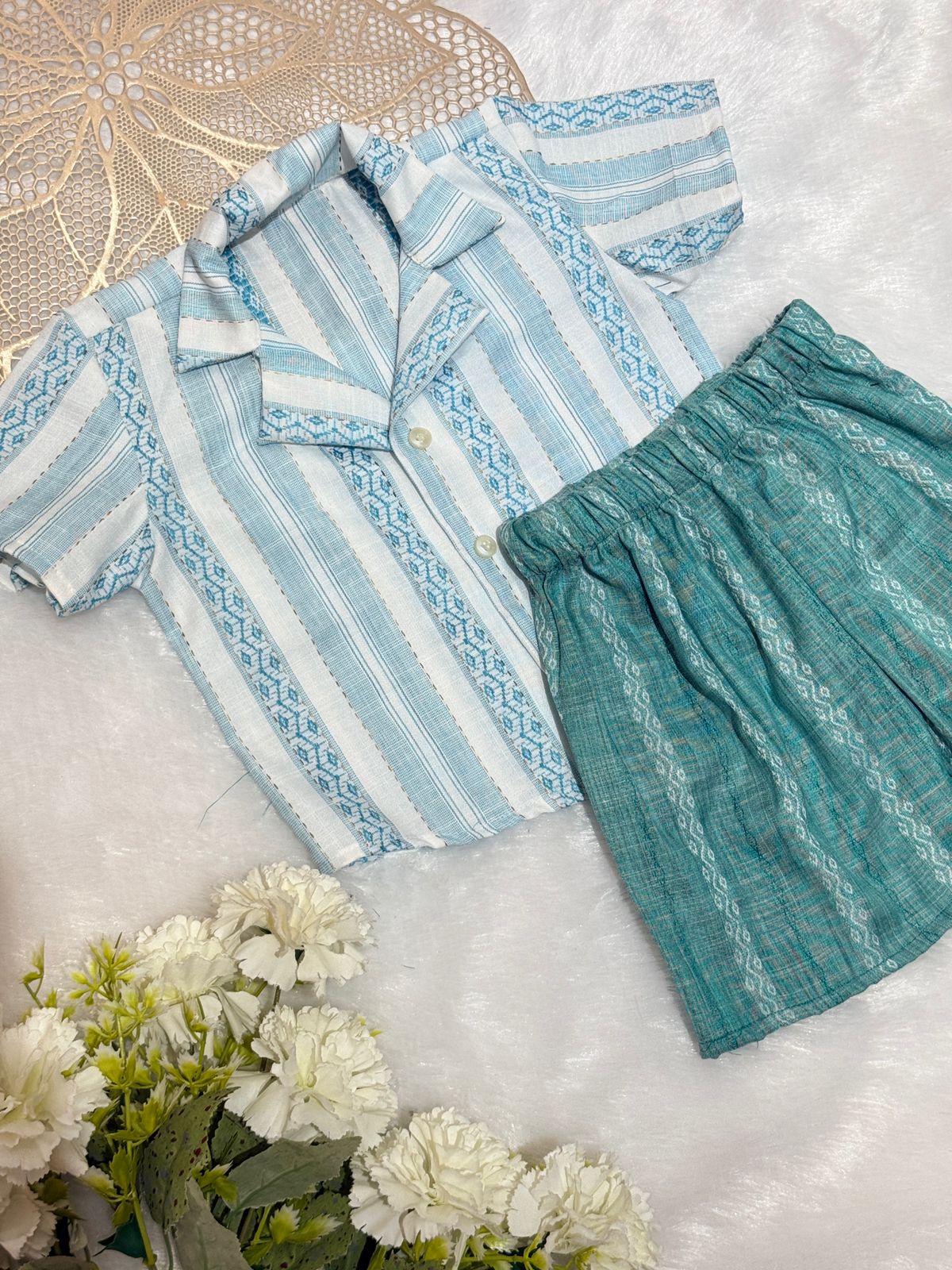 DAILY PLAY- SS603 TEAL CO-ORD SET