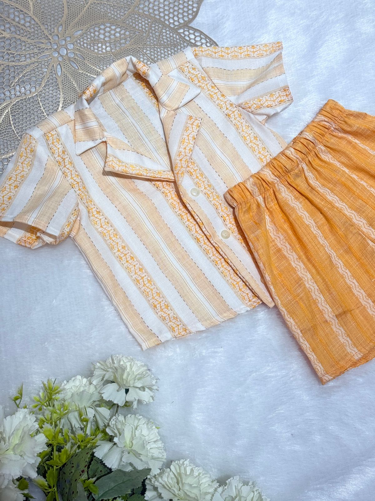 DAILY PLAY- SS601 YELLOW CO-ORD SET