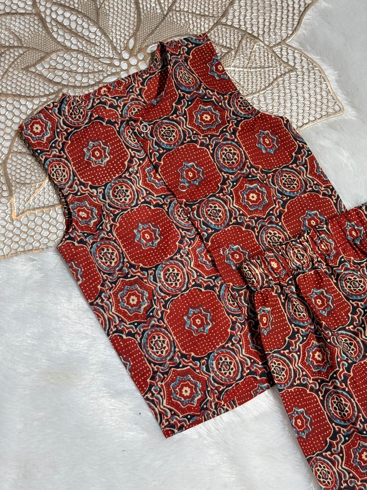 DAILY PLAY -SC815- RUST RED COORD SET