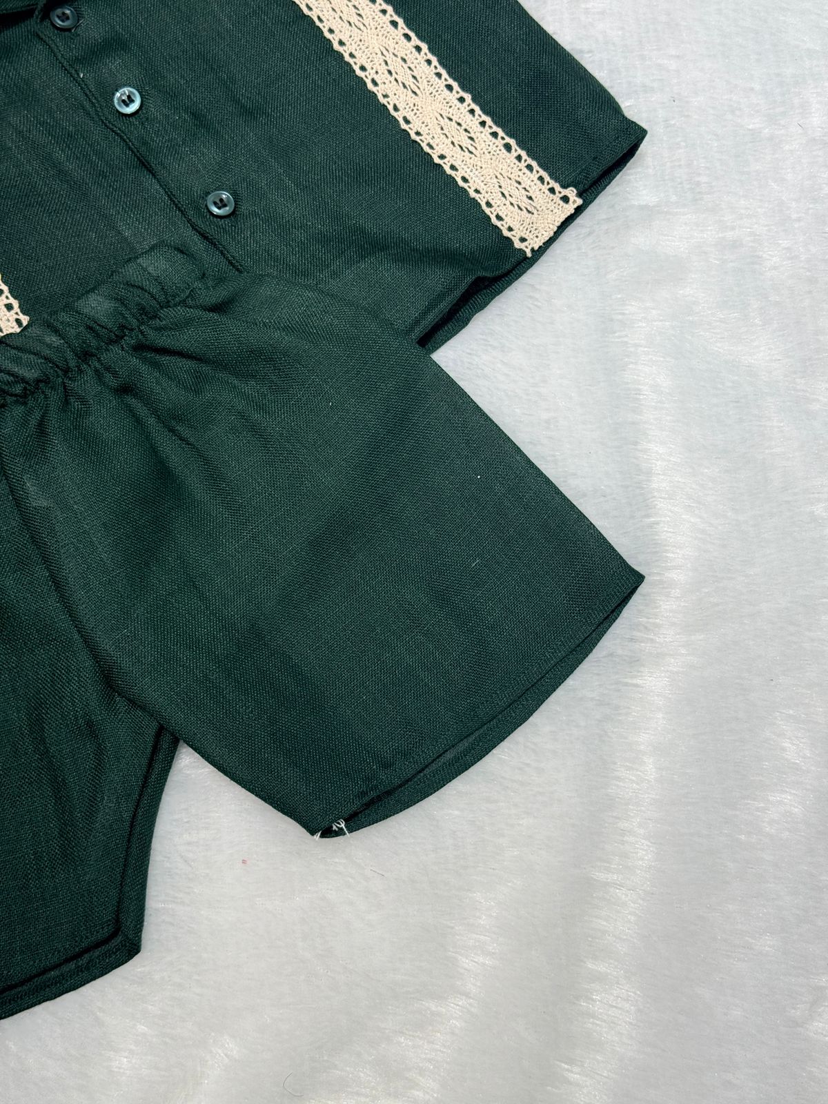 DAILY PLAY- NSC015-EMERALD LACE CO-ORD SET