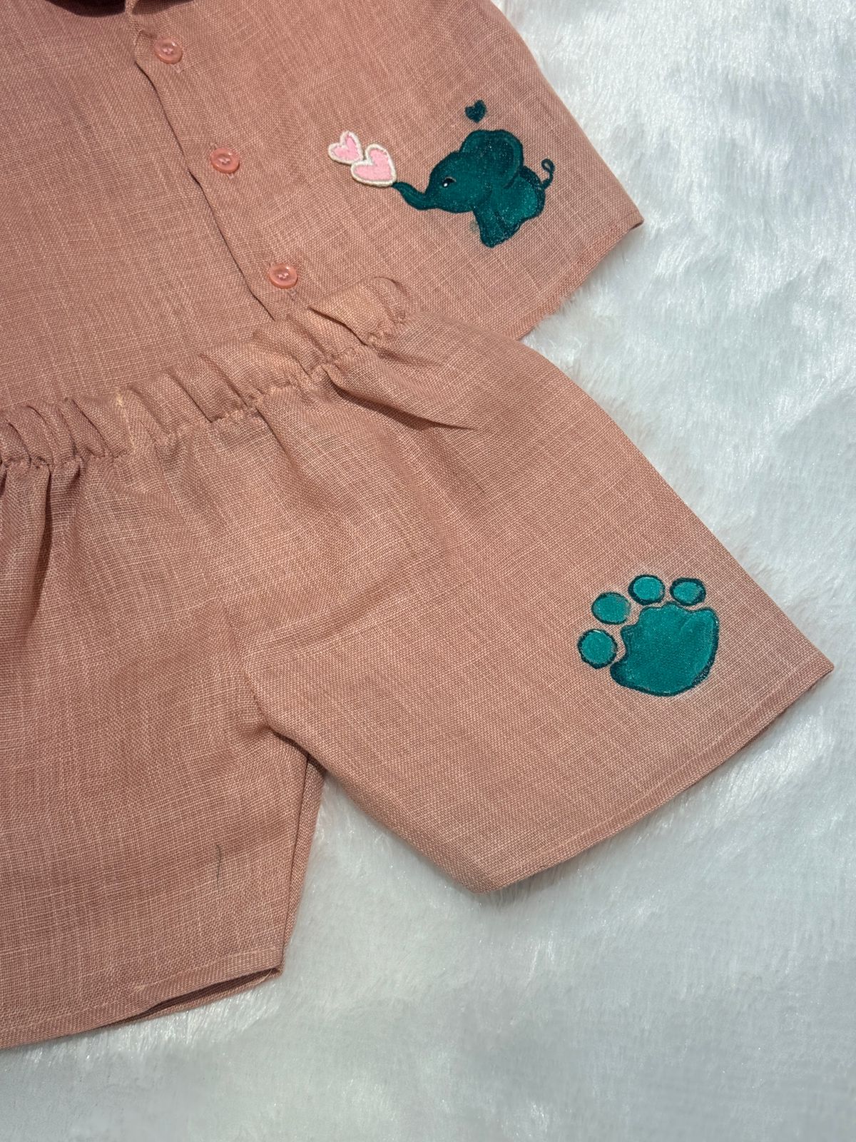 DAILY PLAY- NSC012-TINY TUSKER CUB CO-ORD SET