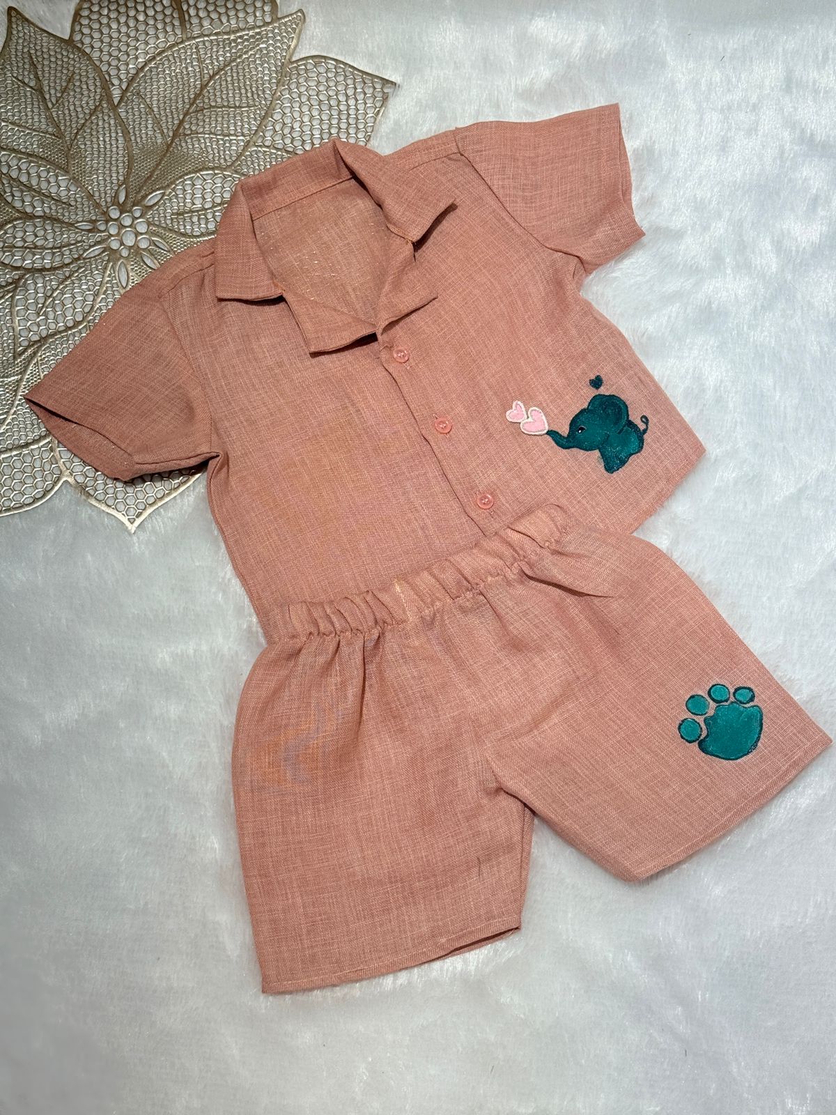DAILY PLAY- NSC012-TINY TUSKER CUB CO-ORD SET