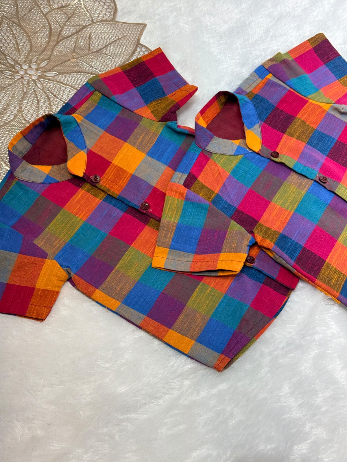 ONAM2026 -O4-MADRAS CHECKS SHIRT