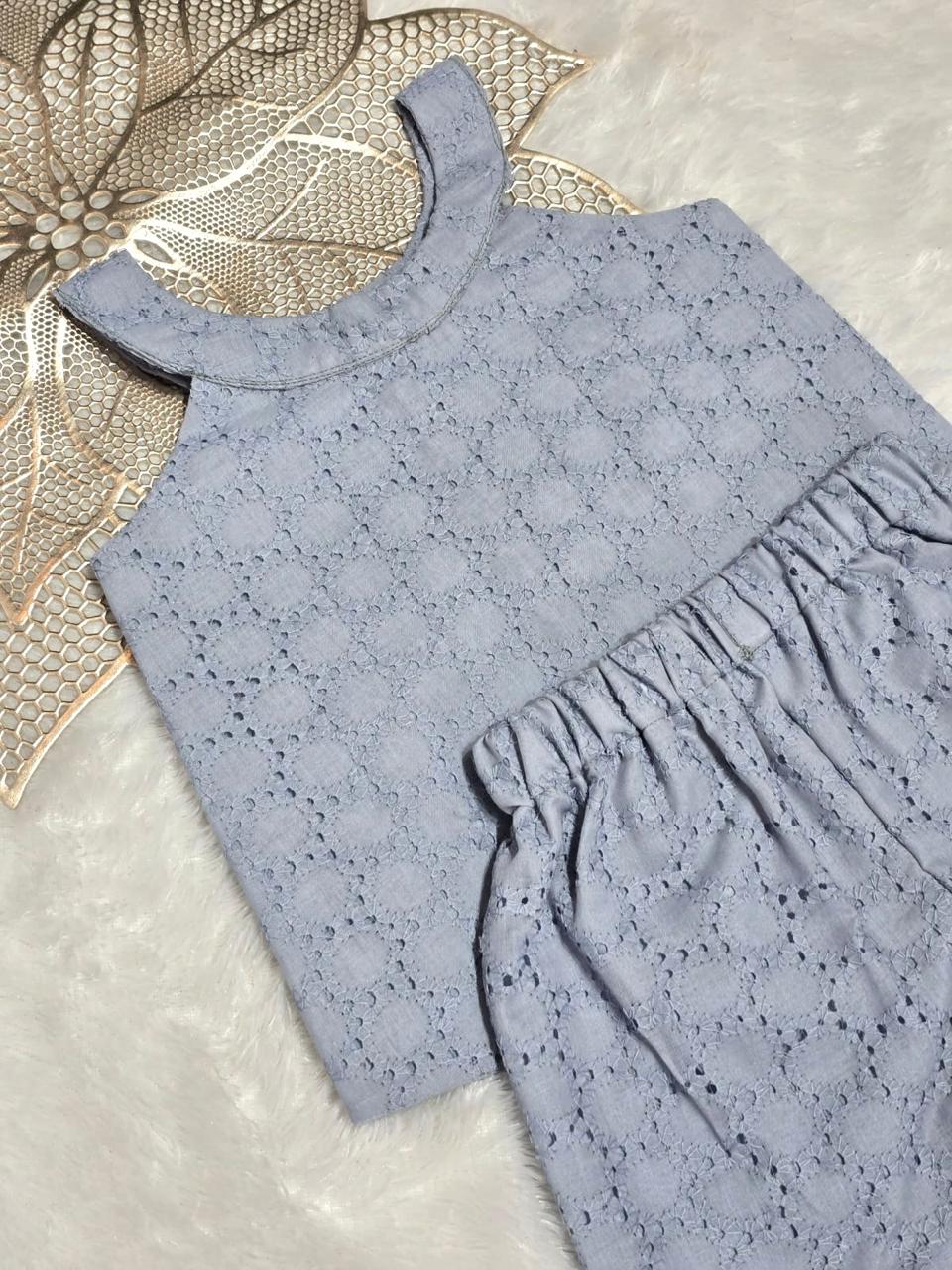 WONDERLAND- NY009 GRAY Hakoba Co-ord