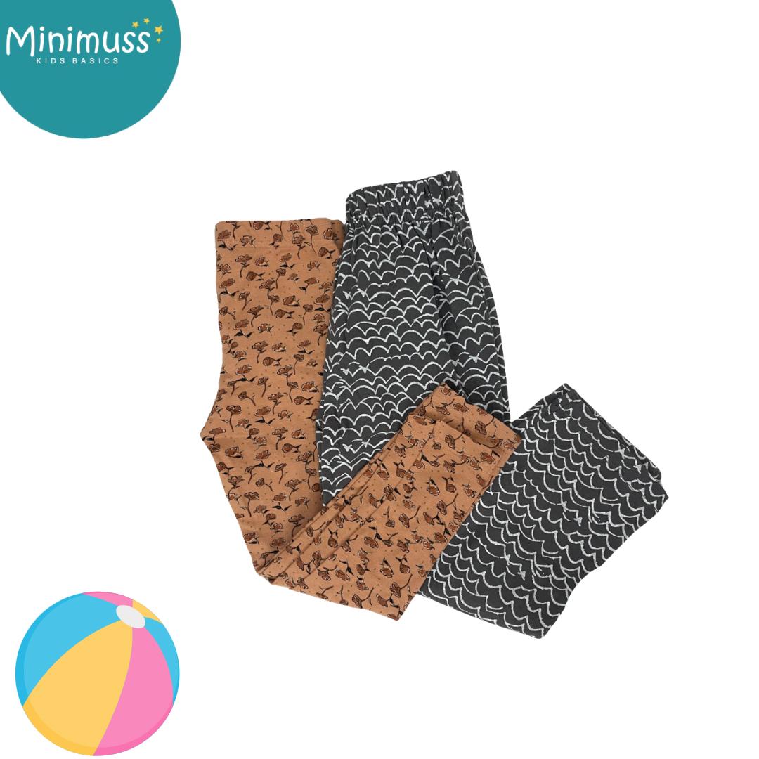 SSS23 4y ASSOTRTED LEGGINGS PANT (PACK OF 2 )