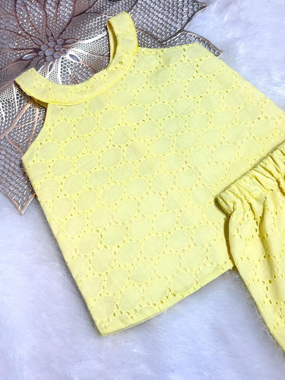 WONDERLAND- NY008 YELLOW Hakoba Co-ord